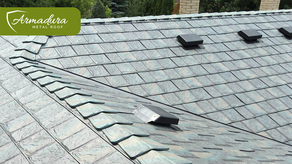 Rustic Slate Metal Roofs Metal Roof Experts   AMR Rustic Slate 1 