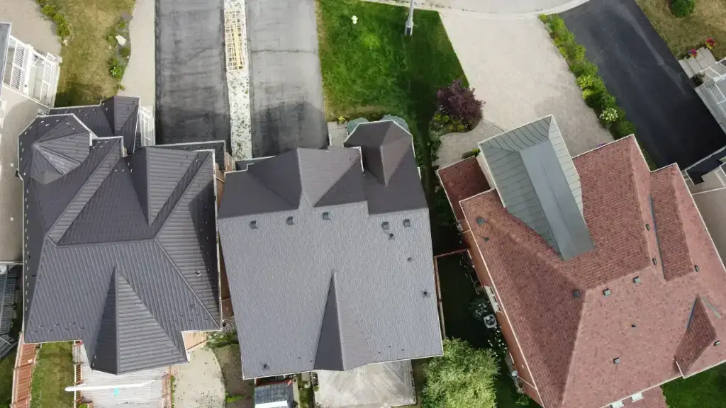 Metal Roof Experts' Roofs in Barrie and Surrounding Areas.