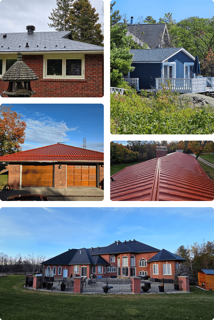 Metal roofing experts installing high-quality steel metal roofing