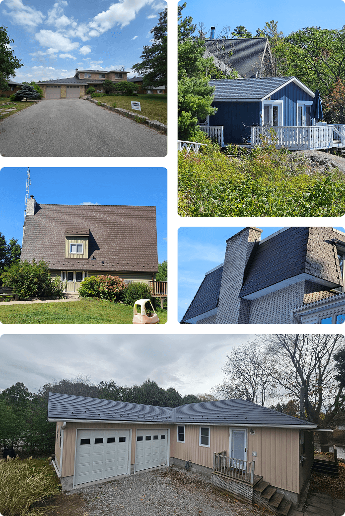 Professional metal roof repair process including inspection, diagnosis, repairs, and final inspection